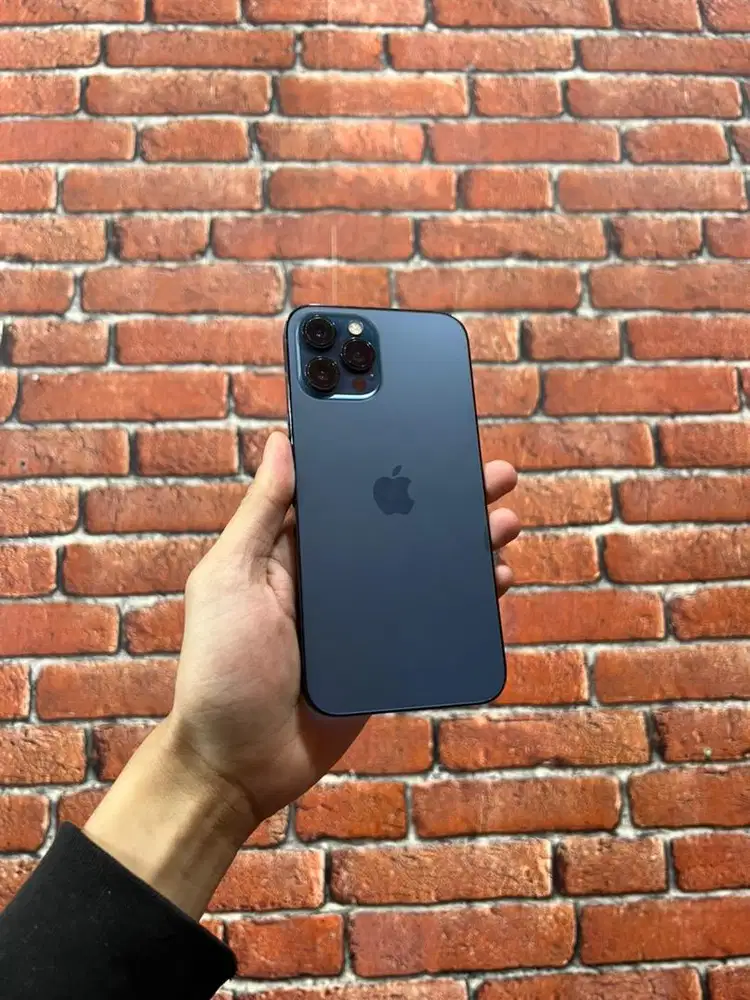 iphone 12 promax 256 blue second