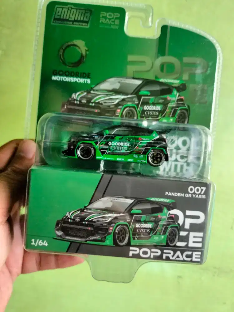 Pop Race Pandem GR Yaris 007 Green