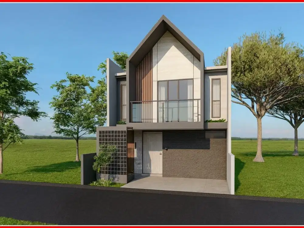 Timur Kampus UII, Rumah Jogja dijual Type Scandinavian