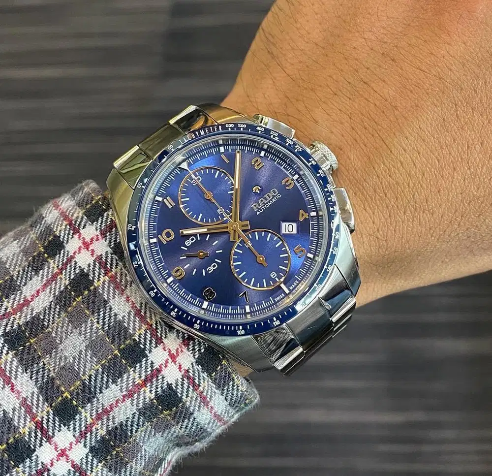 Rado HyperChrome Chronograph Blue Dial 603.6042.3 Automatic 44mm