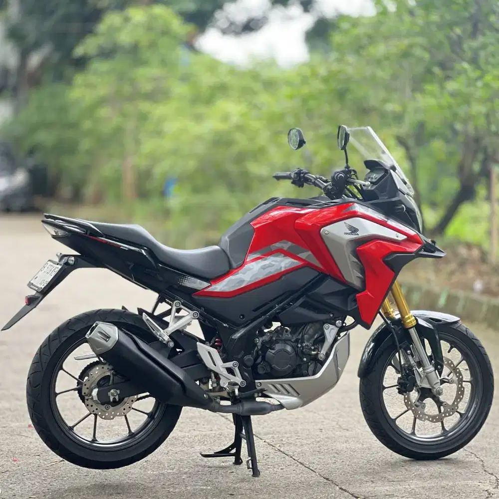 KM 6K AJA! HONDA CB 150X MERAH SILVER 2023 PAJAK PANJANG SIAP GASPOL
