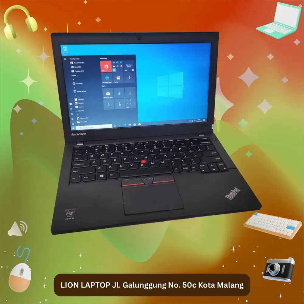 RAM 8GB SSD 256GB Core i5 Lenovo Thinkpad X250 [18|11]