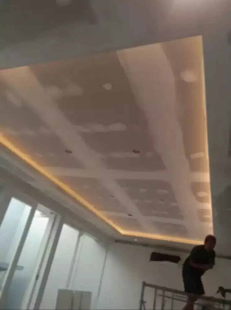 Tukang atap talang rembes,dan plafon gipsum, atap asbes pecah,