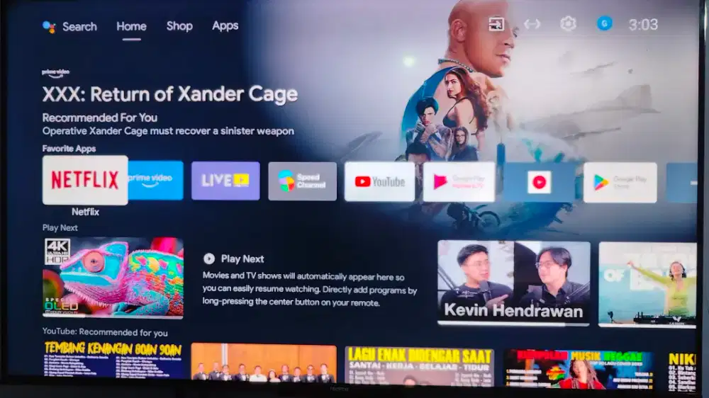 Realme android tv 4K UHD 50 inci/inch