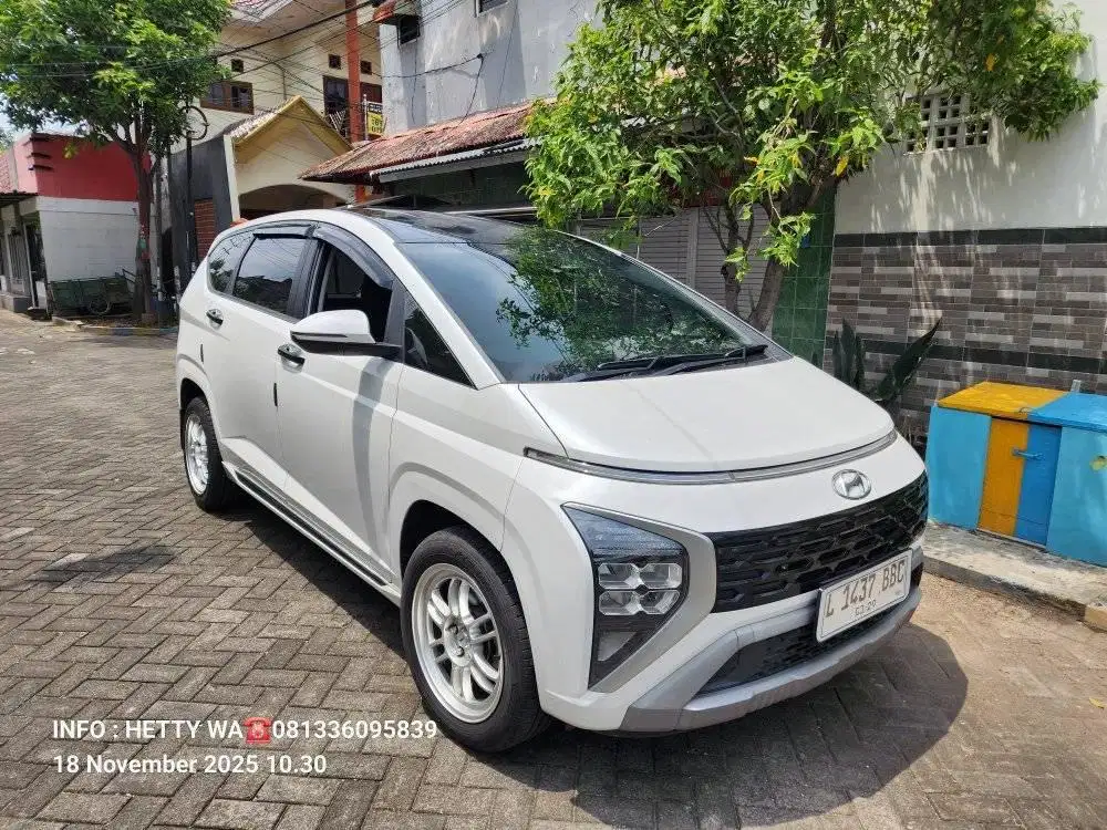 HYUNDAI STARGEZER PRIME TWO TONE 2023 PUTI MATIC