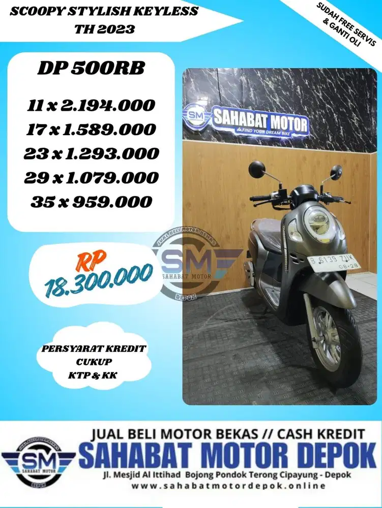 HONDA SCOOPY STYLISH TH 2023