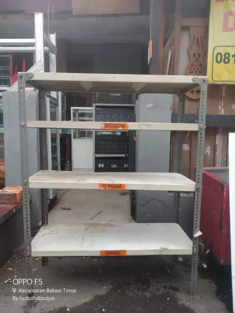 Rak besi Siku bongkar Pasang