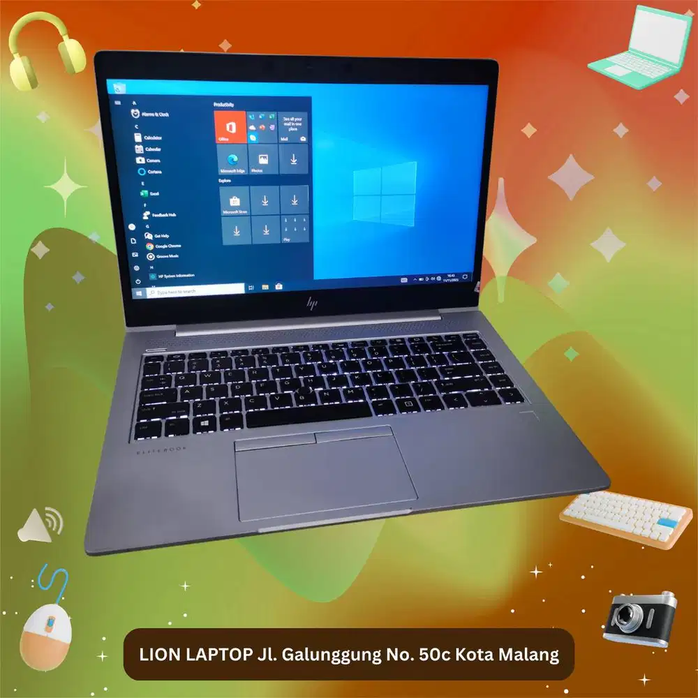 FUll Aluminium Body Core i5 gen 8 8/256 HP Elitebook 840 G6 [18|11]