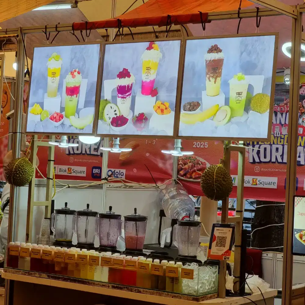 Jualan smoothies dan jus