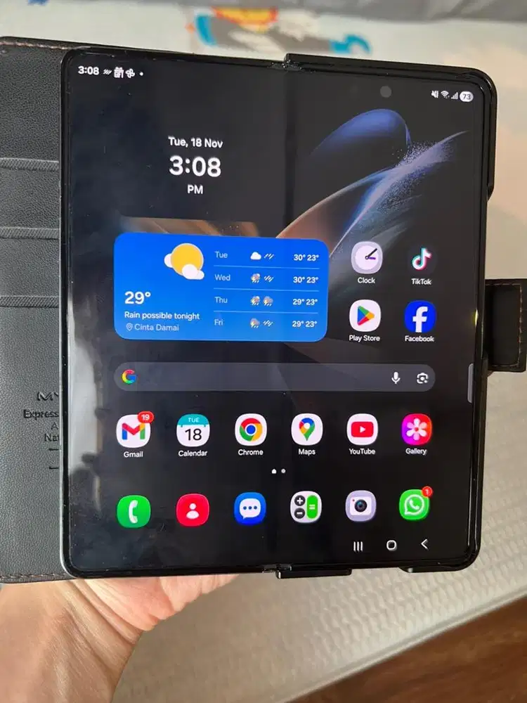 Samsung Z Fold 4 Ram 12/512gb Abu tua