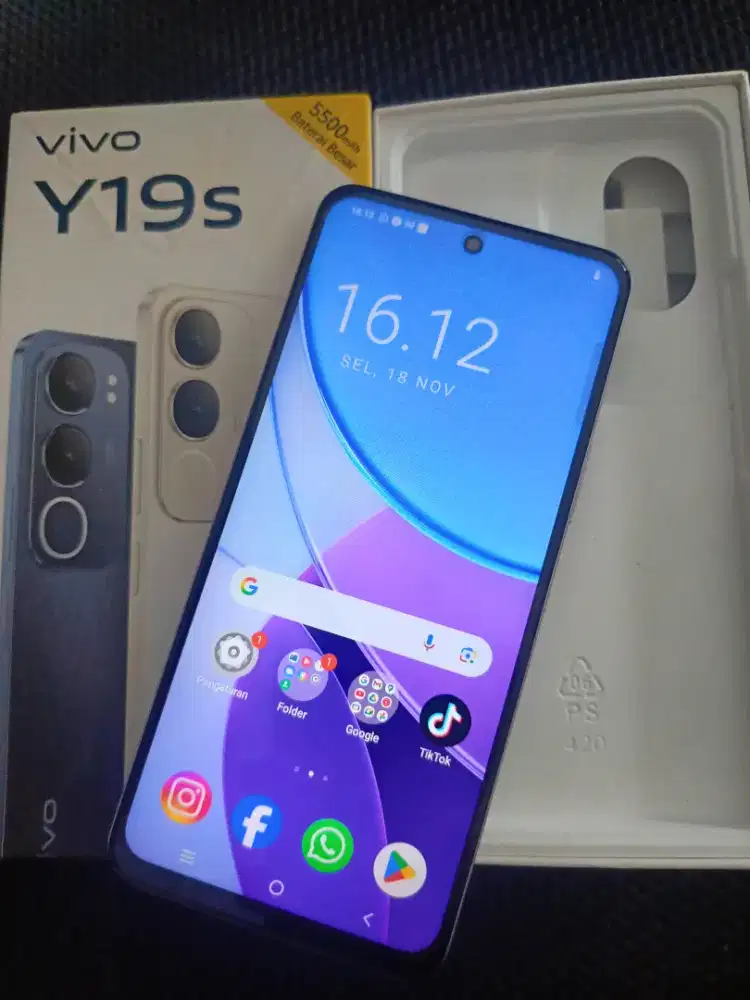 VIVO Y19S LENGKAP MULUS