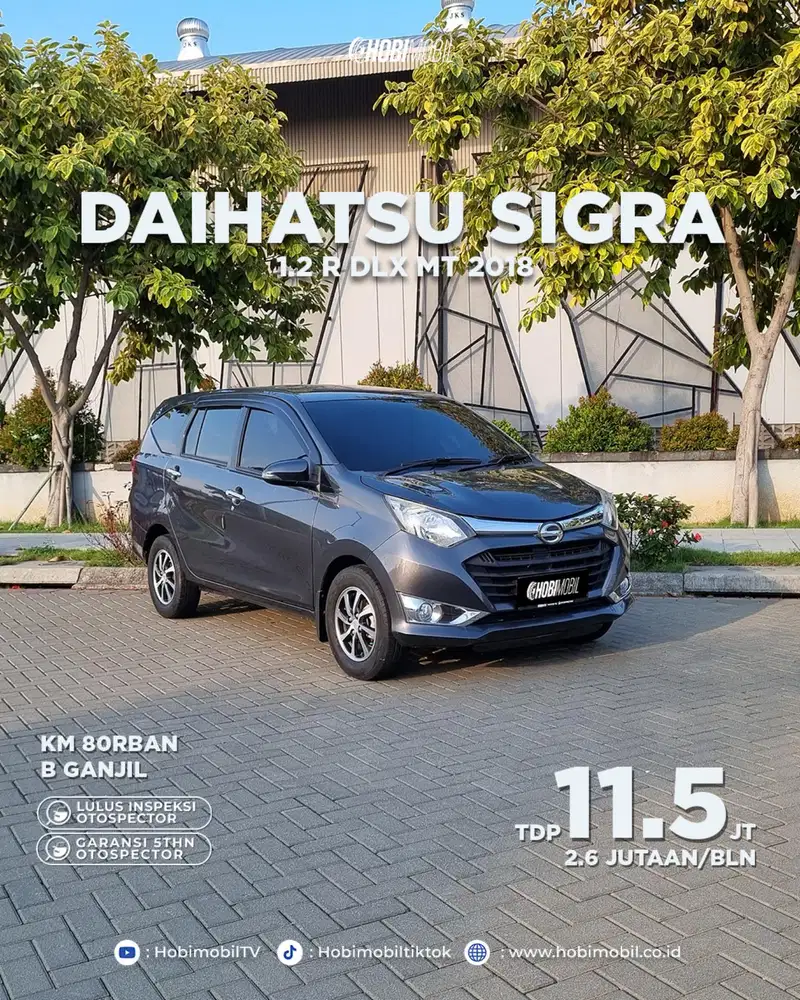 Sigra 1.2 R DLX MT Thn 2018