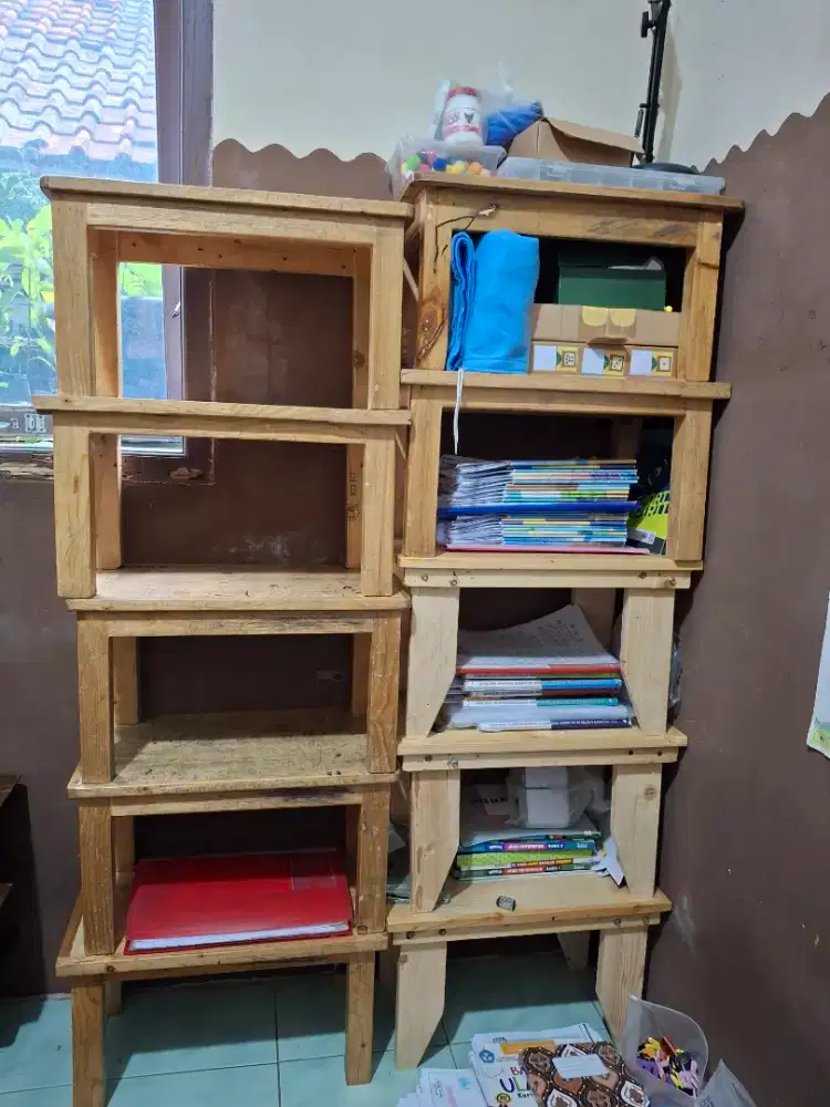 Meja Belajar Kayu Jati Belanda