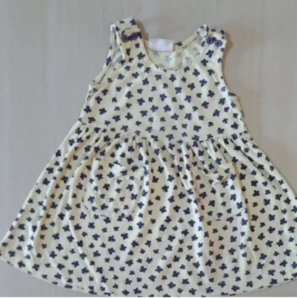 Dress anak pulkadot
