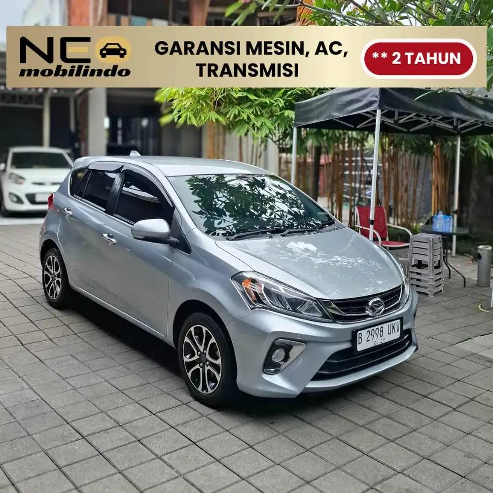[ Garansi mesin, Matic ] DAIHATSU SIRION 1.3 MT 2018 SILVER