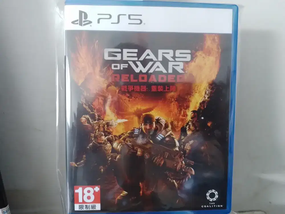 Kaset Ps5 Gears Of War Reloaded