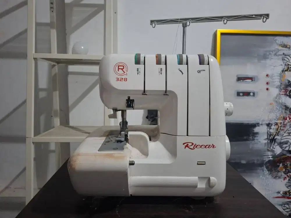 Jual Rugi Mesin Jahit Obras Neci Benang 4 Portable