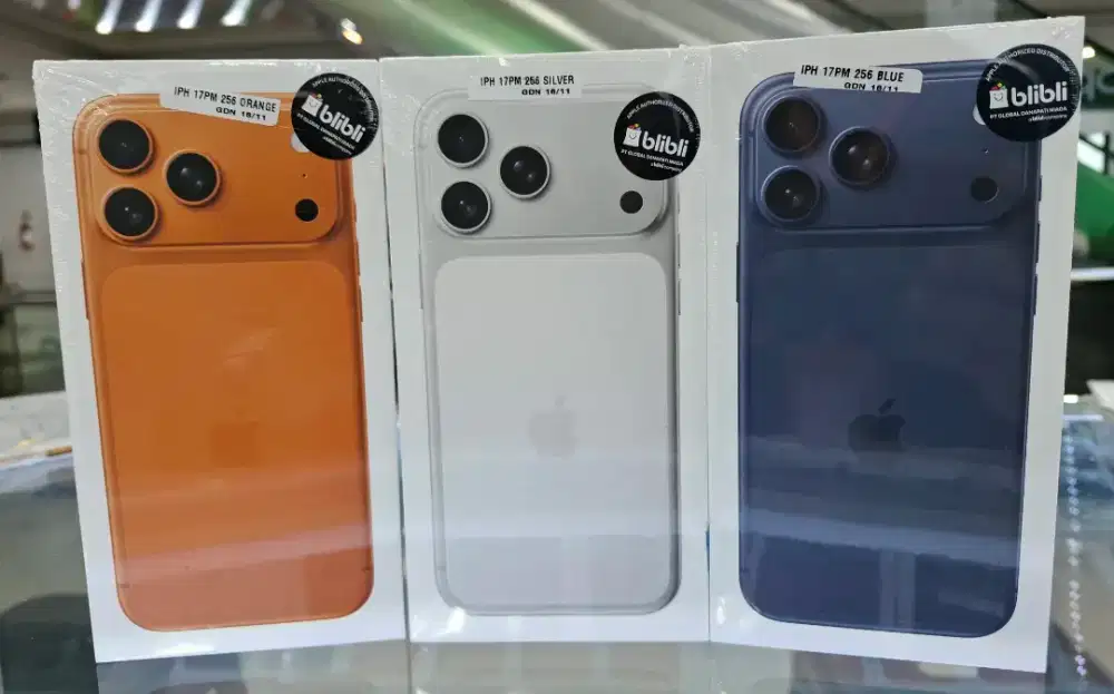 Kresit Iphone 17 Promax 256Gb Resmi Free Admin