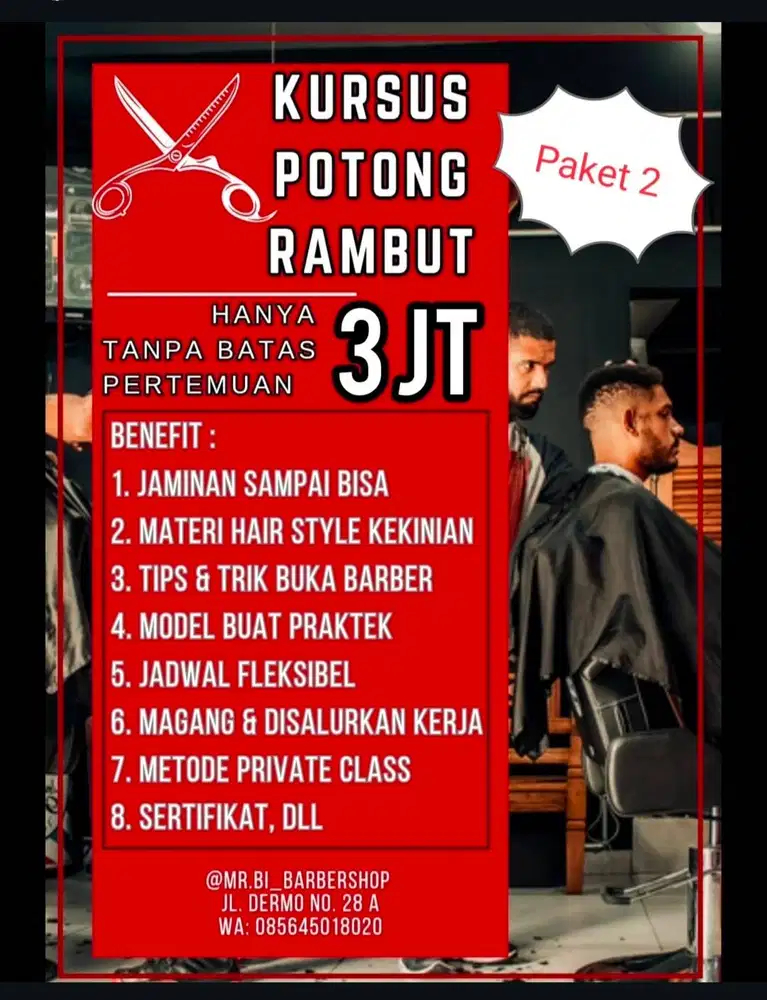 Kursus potong rambut