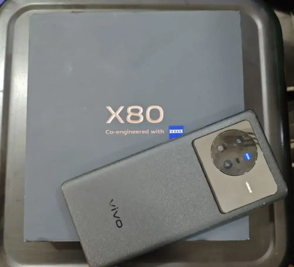 VIVO X80 12/256GB FULLSET ORIGINAL MULUS NOMINUS
