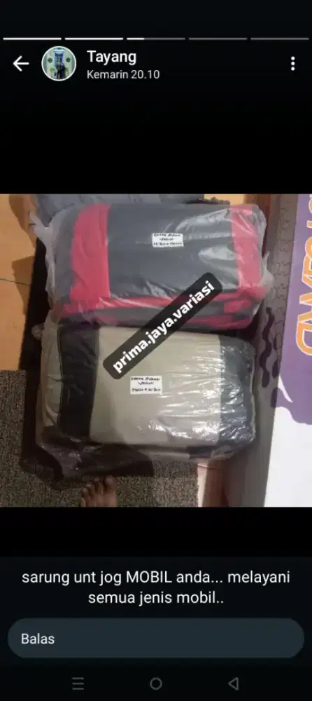 Sarung jog mobil avanza xenia. Baru .