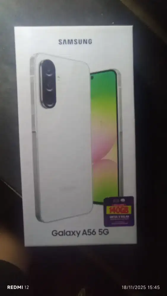 SAMSUNG A56 12/256 KONDISI MASIH MULUS (BOX DAN KABEL MASIH LENGKAP)