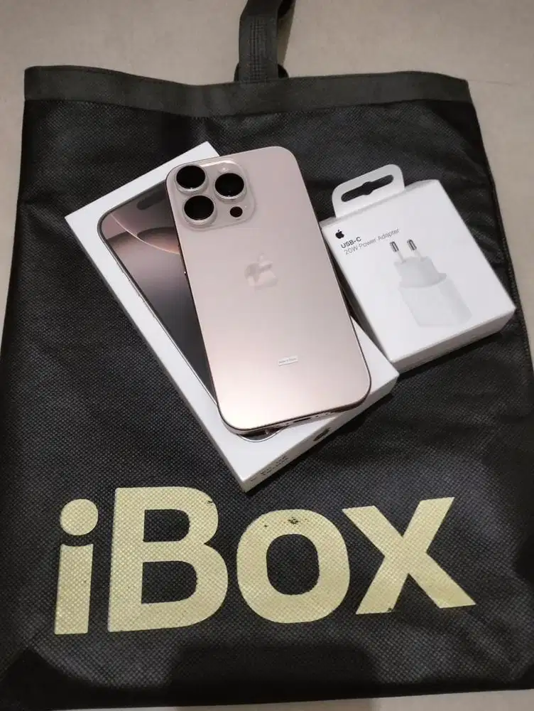 iPhone 16 Pro 128 GB baru dipakai 12 hari