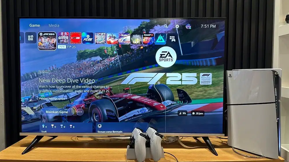 PS5 slim digital edition (bekas 7 bulan pembelian)