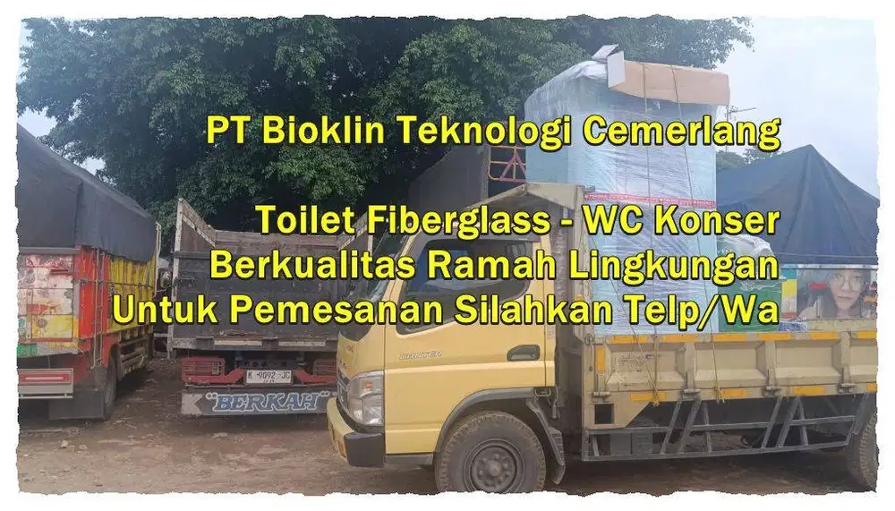 TOILET PORTBALE– STOK BANYAK TOILET PROYEK !!