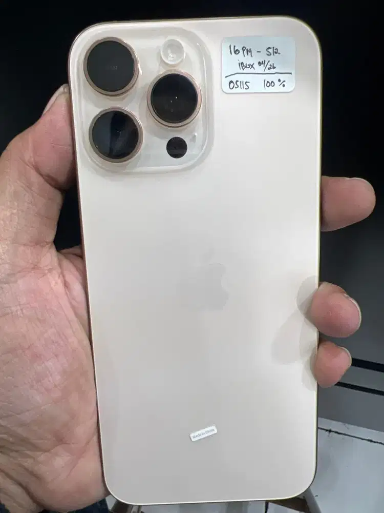 Iphone 16 pm 512 resmi