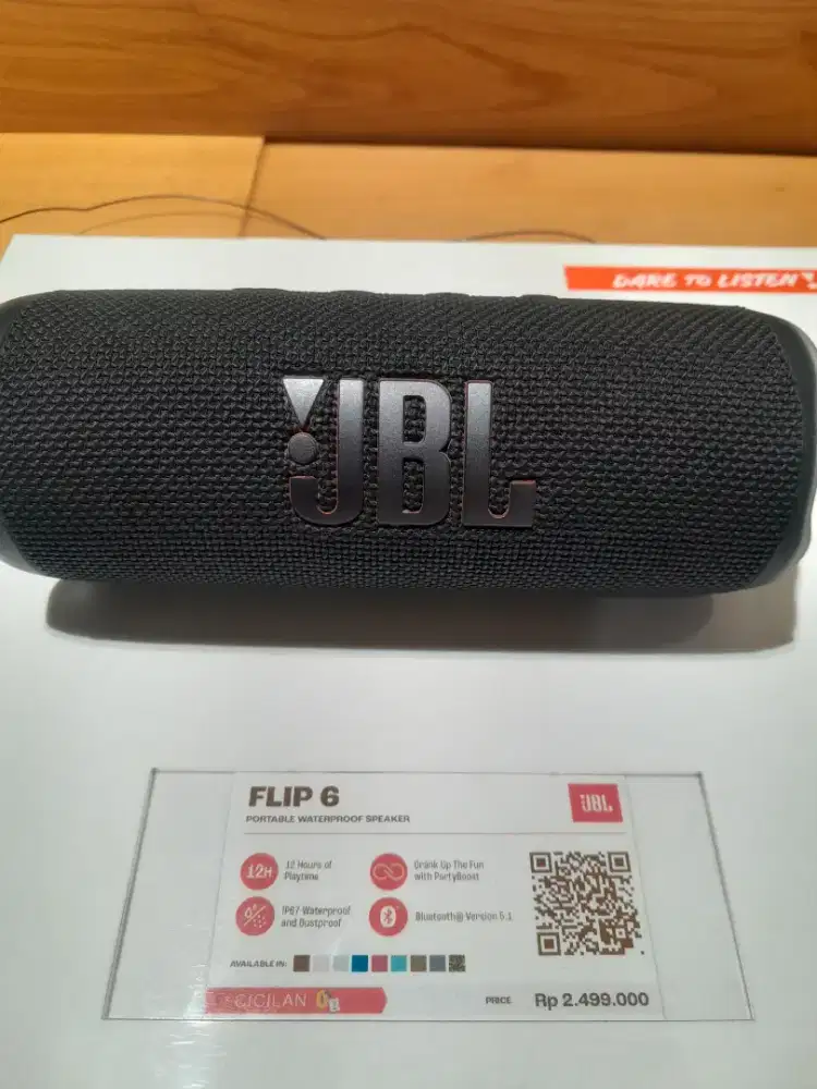 JBL FLIP 6 PORTABLE WATERPROOF SPEAKER
