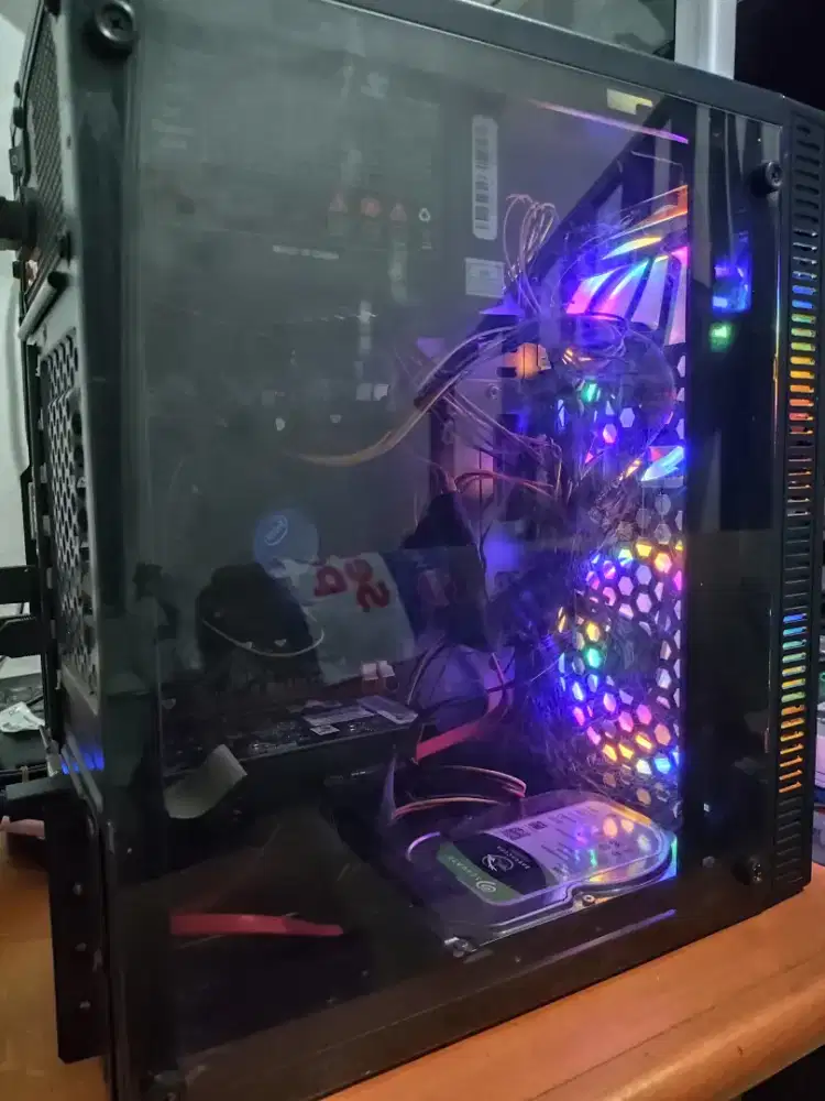 PC I5 gen 2 2500 RAM 8gb VGA NVIDIA 6gb KOMPUTER ZOOM GAME EDITING