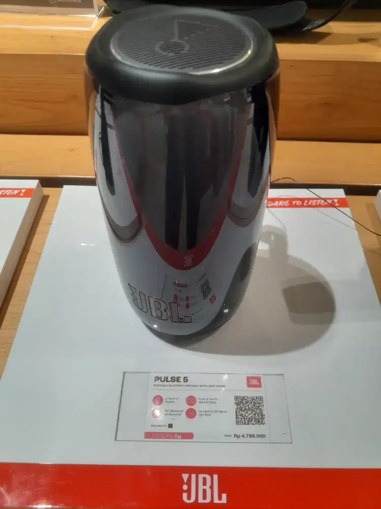 JBL PULSE 5 PORTABLE BLUETOOTH SPEAKER WITH LIGHT SHOW