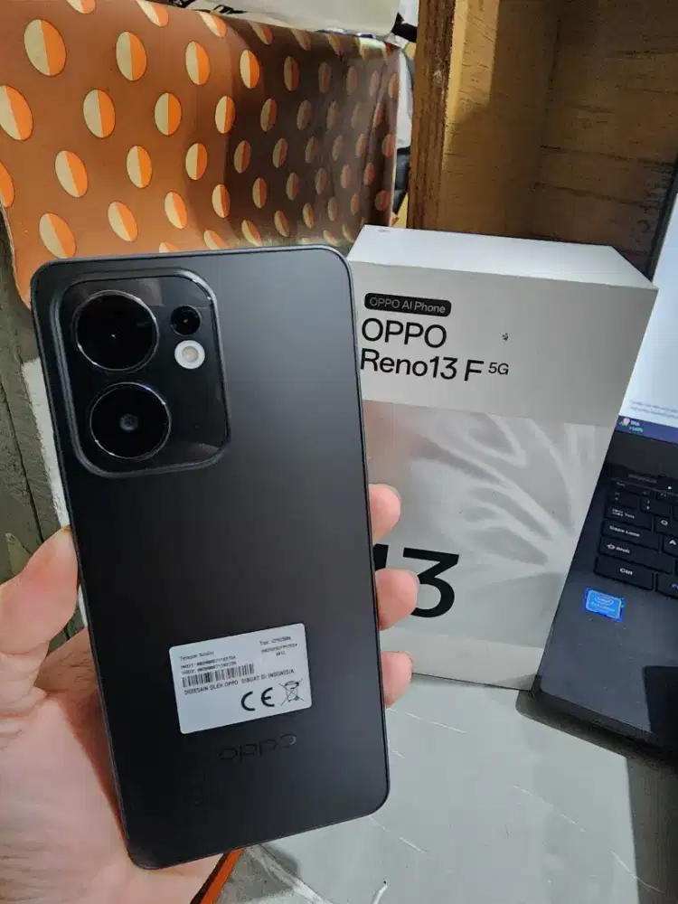 oppo reni 13f 5g 8/256gb no minus fullset garansi resmi oktober 2026