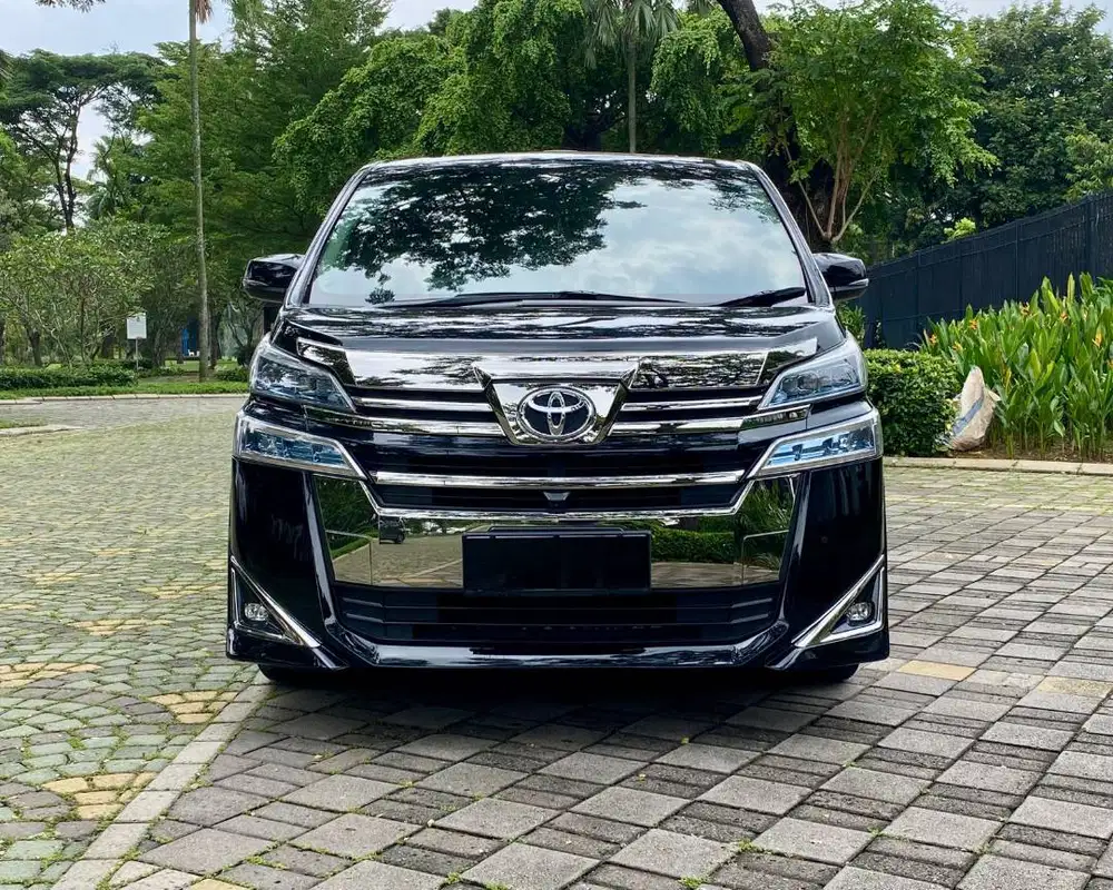 TOYOTA VELLFIRE 2.5 G ATPM NIK 2018 HITAM