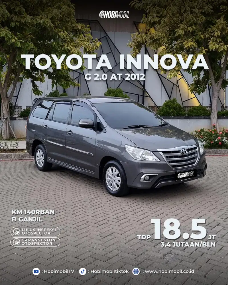 Innova G 2.0 AT Thn 2012