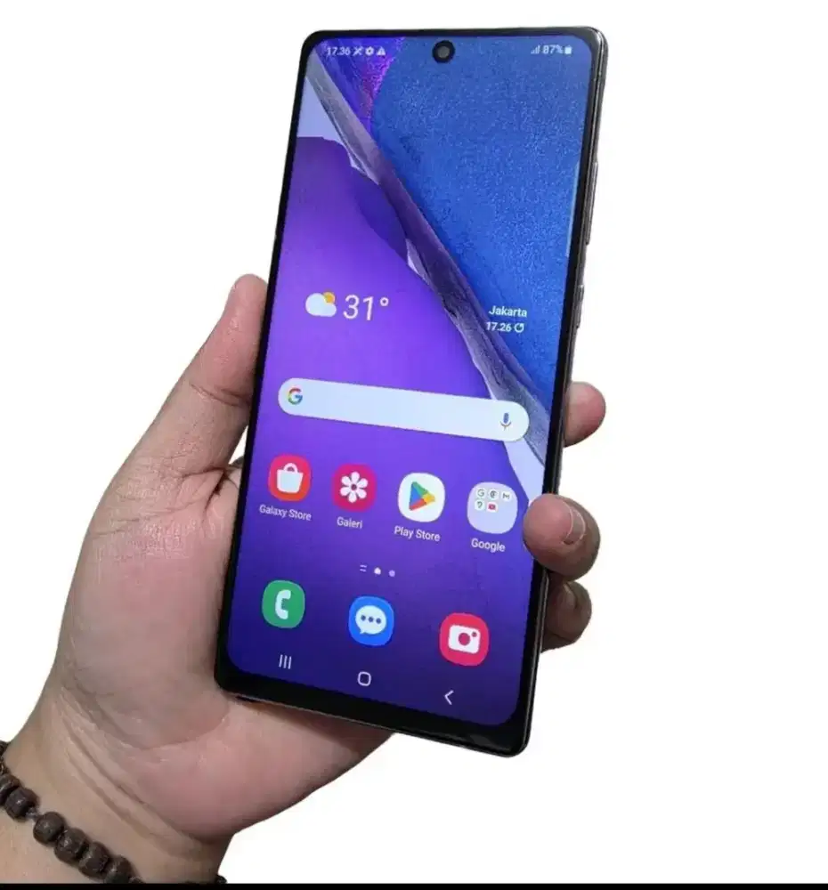 JUAL SAMSUNG GALAXY Note 20 RAM 8 GB / 256 GB 
DUAL SIM RESMI SEIN
