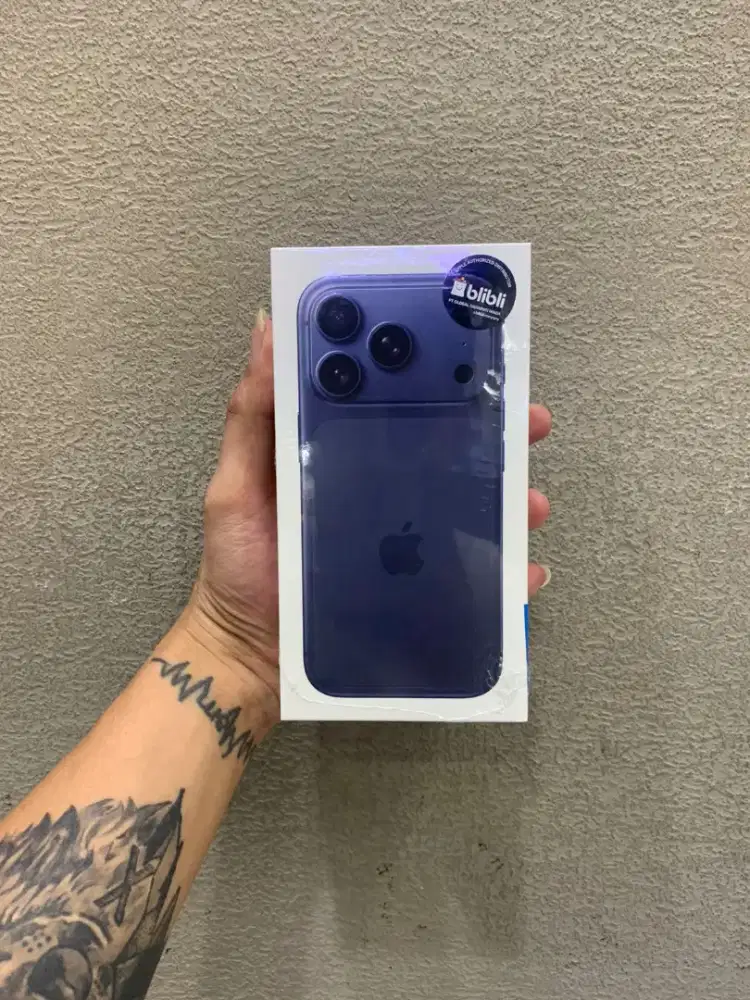 Iphone 17 promax 256gb kondisi baru