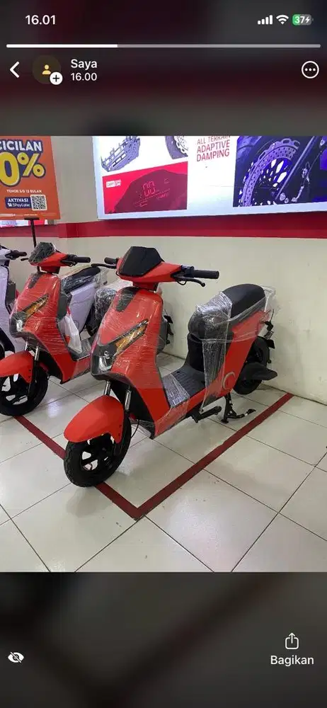 Sepeda Listrik Uwinfly D75 Cash & Kredit