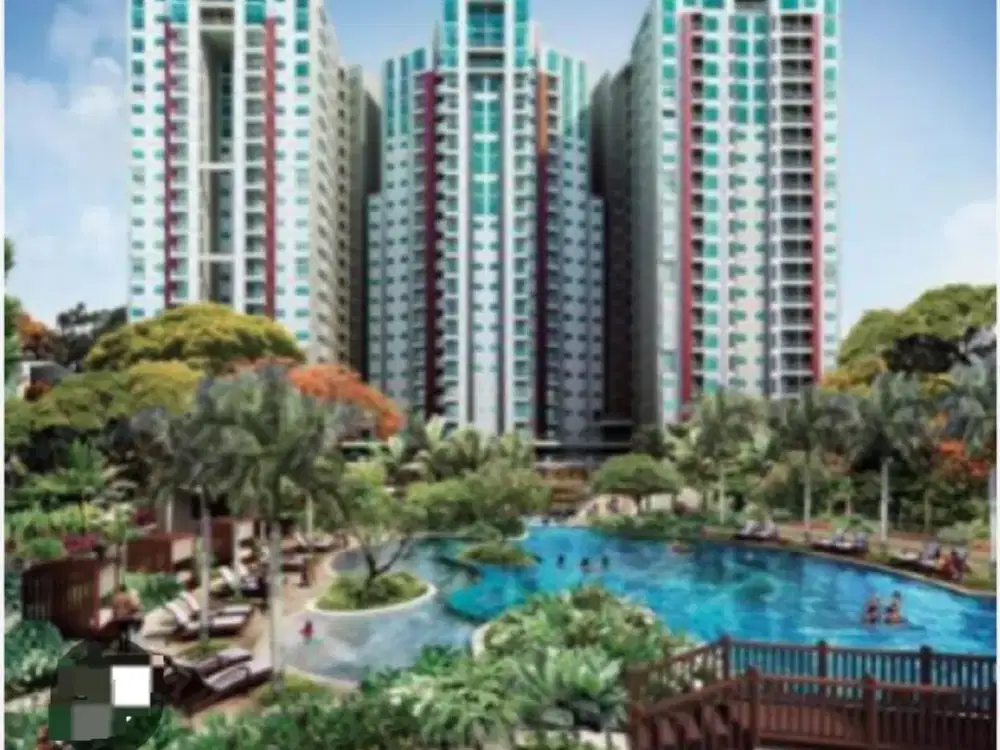 Apartemen 2br siap pakai di Sherwood Residence - Kelapa Gading