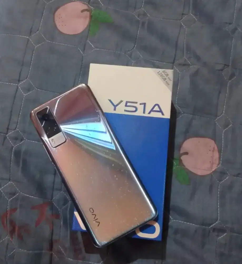 Vivo y51a NFC ram 8+4/128 fullset!.