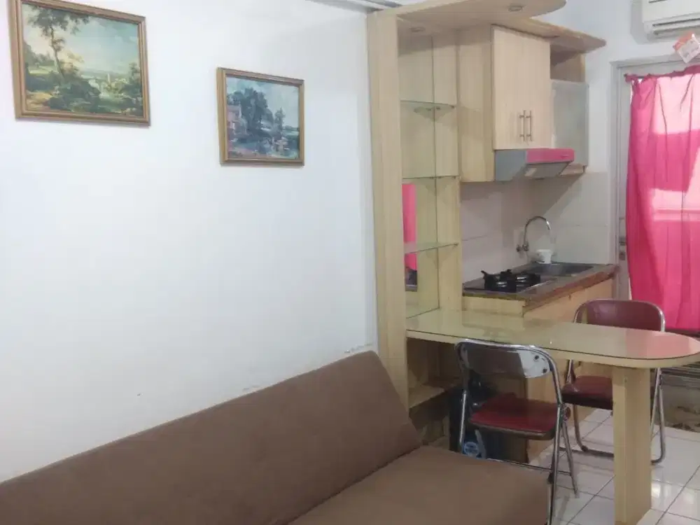 Sewa apartemen MURAH gading nias CHRYSANT lt 3 furnished 2BR