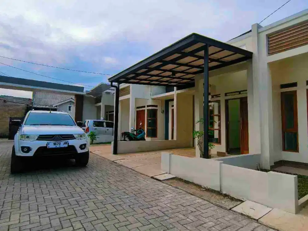 DIJUAL RUMAH MEWAH MINIMALIS 3 KAMAR TIDUR FREE BPHTB DAN CANOPY