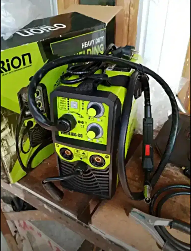 Mesin Las MIG, MMA, CO2, Orion Vortex 130A (Bekas 3 bulan)