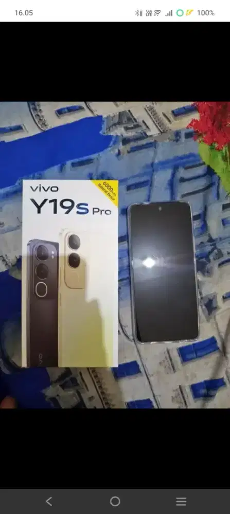 Vivo y19s pro 4+4/64 warna navi