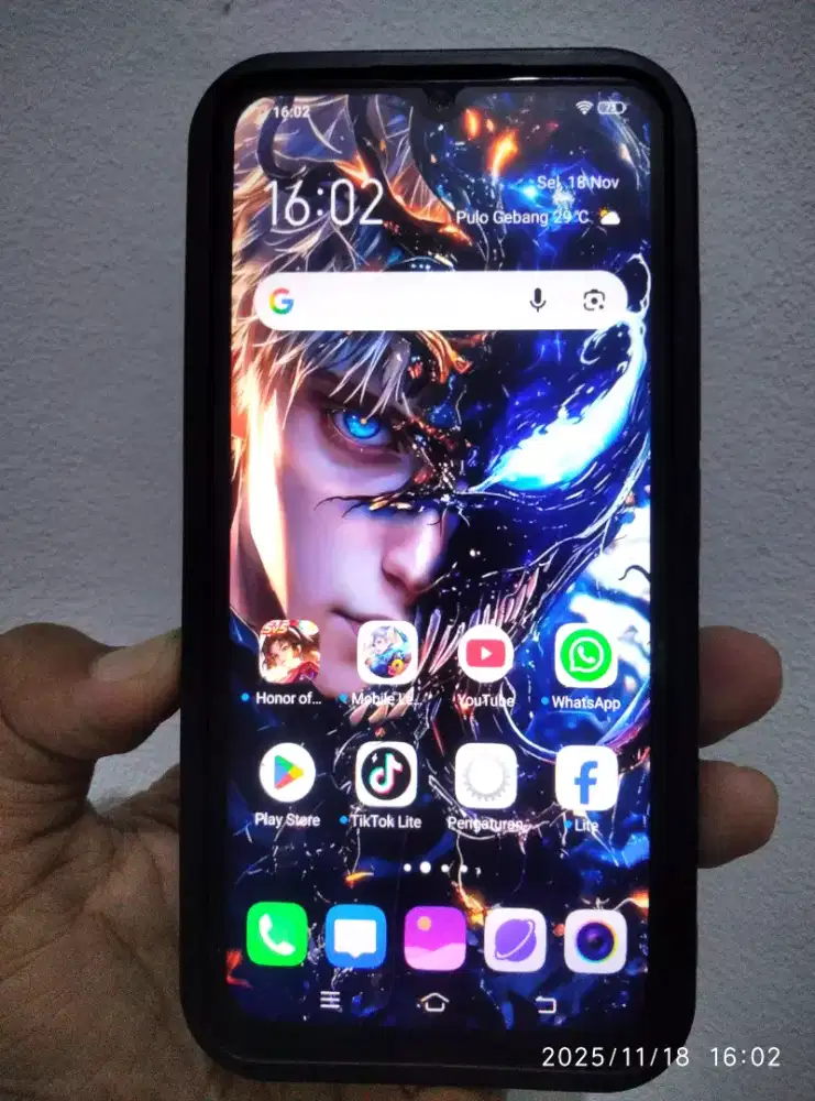 hp vivo y17 ram 4/128gb normal