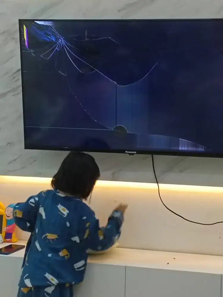 TV Panasonic 43 inch rusak LED