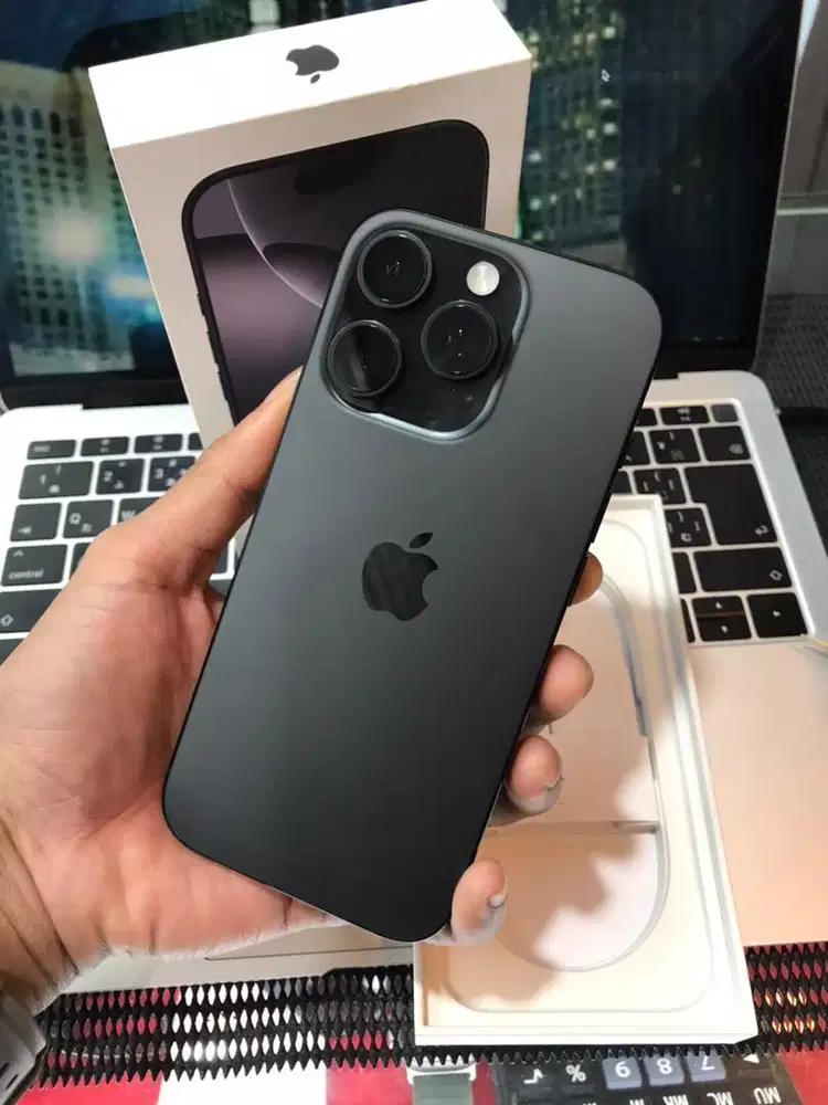 Iphone 16 pro 128gb black second bh 100% ex ibox