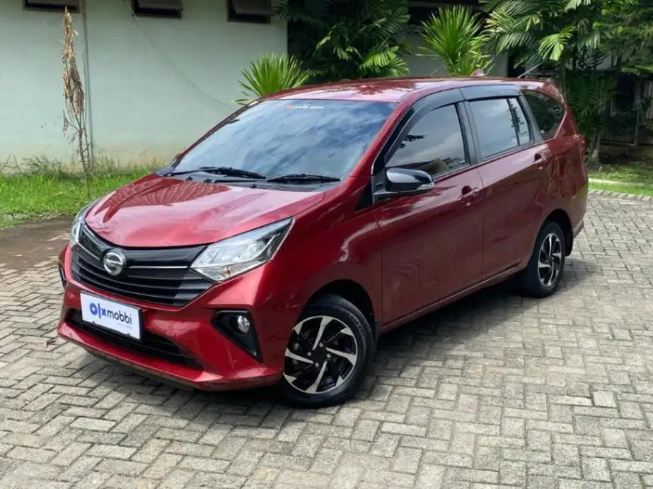 Pajak Panjang Daihatsu Sigra 1.2 R Bensin-MT 2022 Merah LDAA