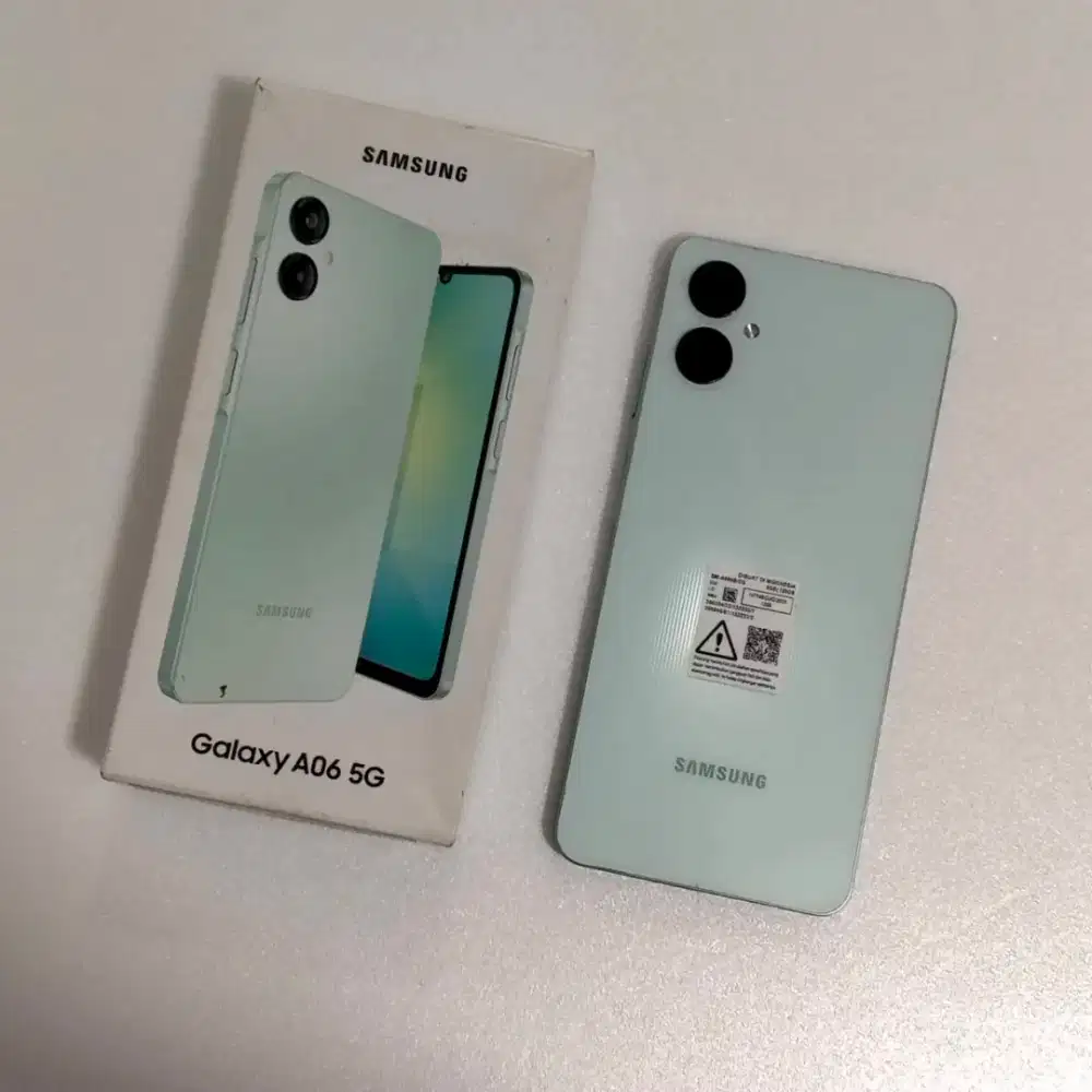 Samsung A06 5G ram 12gb (6+6) memori 128gb garansi resmi termurah